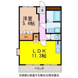 ベルメゾン久原の物件間取画像